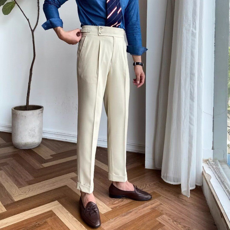 Superior Slim-Fit Trousers