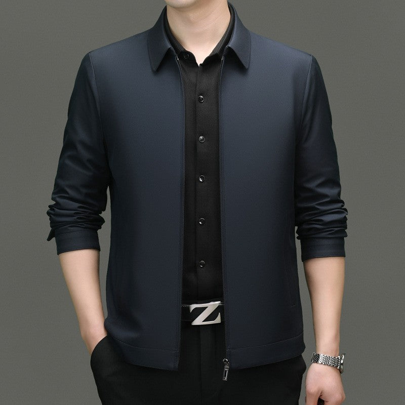 Business Lapel Solid Color Jacket