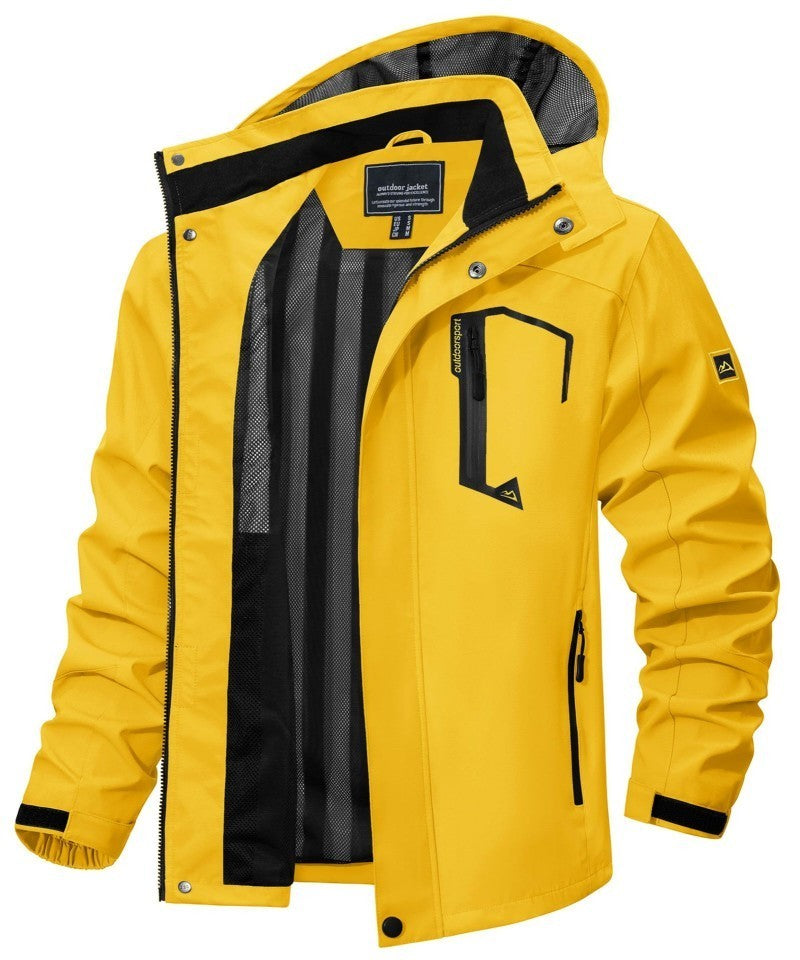 Long Sleeve Hooded Jacket Coat