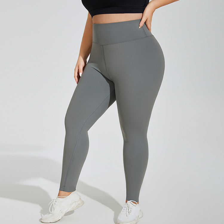 Plus Size High-waisted Yoga Pants
