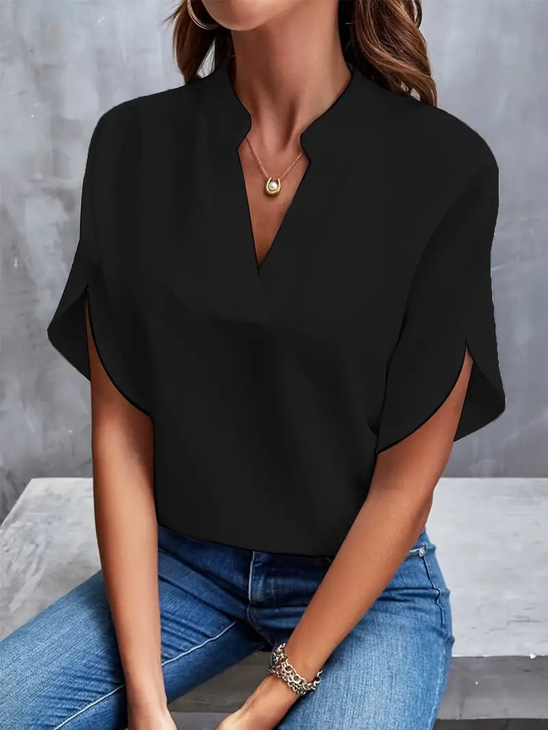 V-Neck Loose Shirt