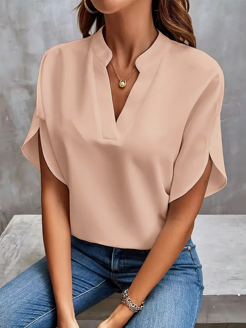 V-Neck Loose Shirt