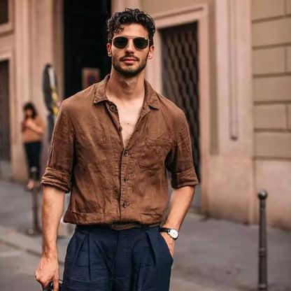 Solid Casual Slim Fit Shirt