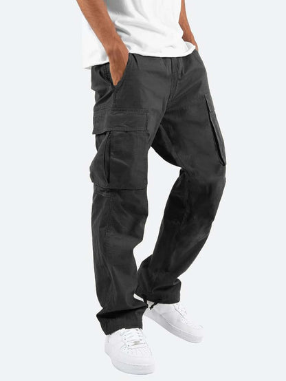 Men's Drawstring Wide Pants
