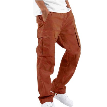 Men's Drawstring Wide Pants