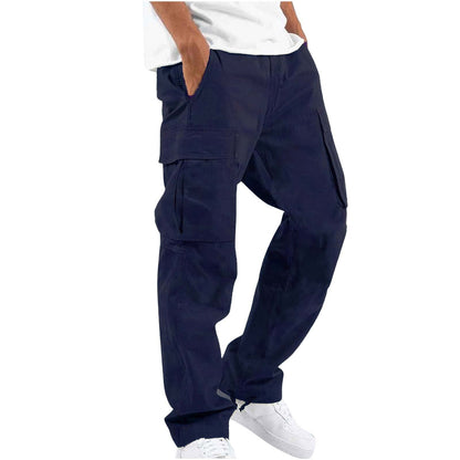 Men's Drawstring Wide Pants