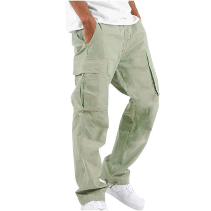 Men's Drawstring Wide Pants