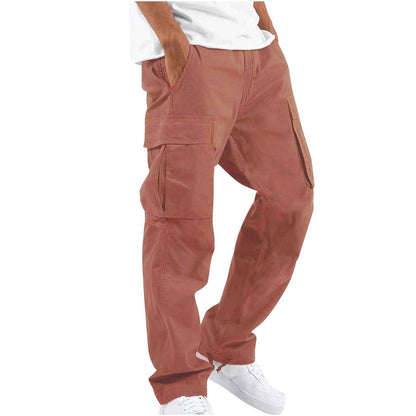 Men's Drawstring Wide Pants