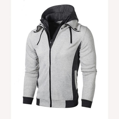 Hooded Sweatshirt Coat