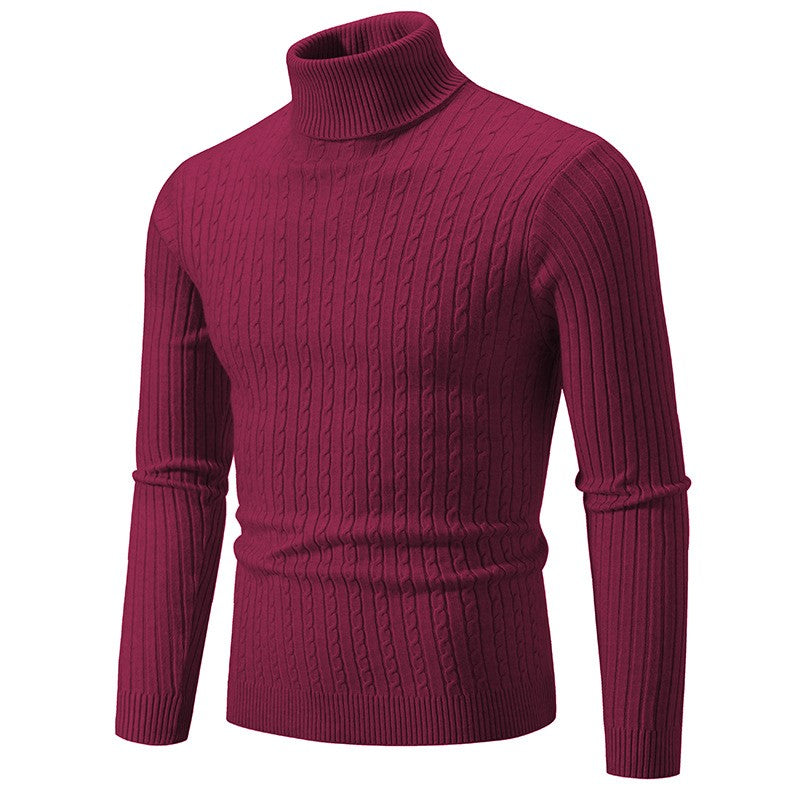 Twist Turtleneck Sweater