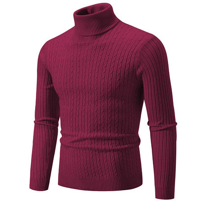 Twist Turtleneck Sweater