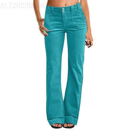 Women's Loose Straight Fitness Pants