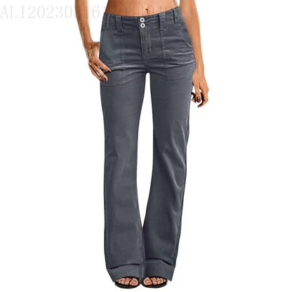 Women's Loose Straight Fitness Pants