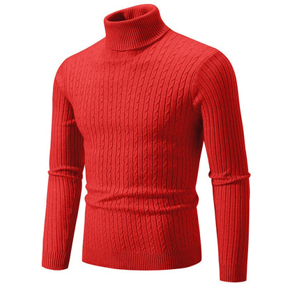Twist Turtleneck Sweater