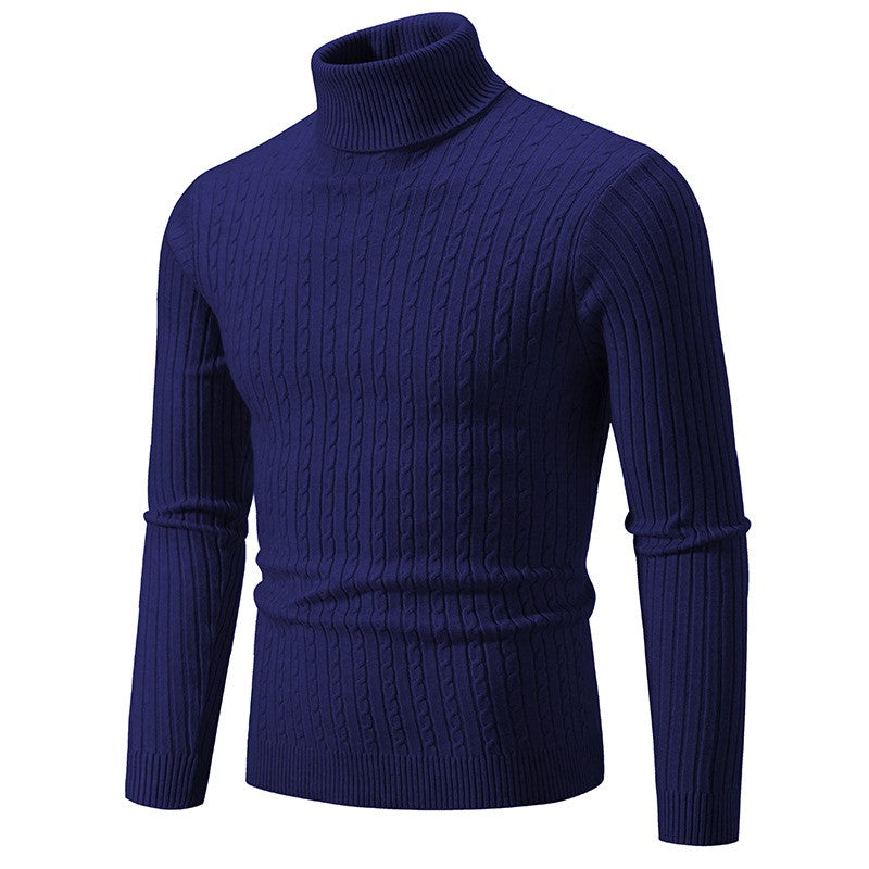 Twist Turtleneck Sweater