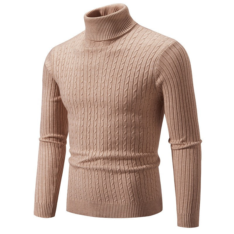 Twist Turtleneck Sweater