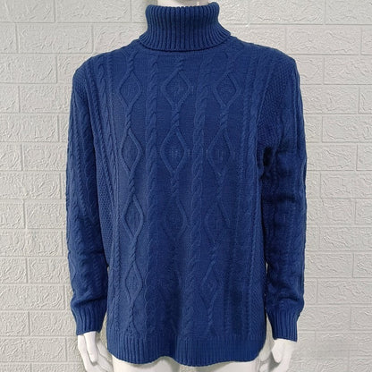 Men's Turtleneck Knit Sweater