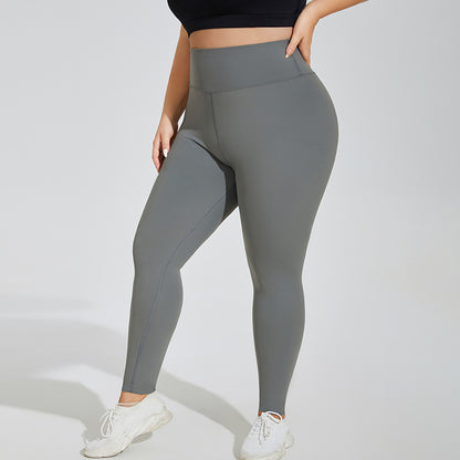 Plus Size High-waisted Yoga Pants