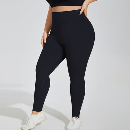 Plus Size High-waisted Yoga Pants