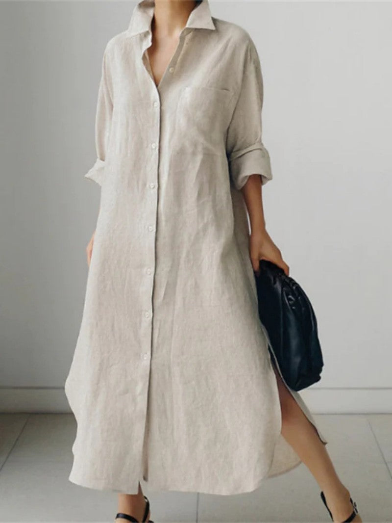 Irregular Cardigan Dress