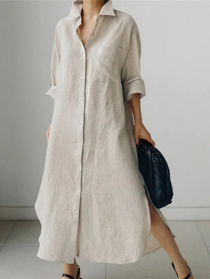 Irregular Cardigan Dress