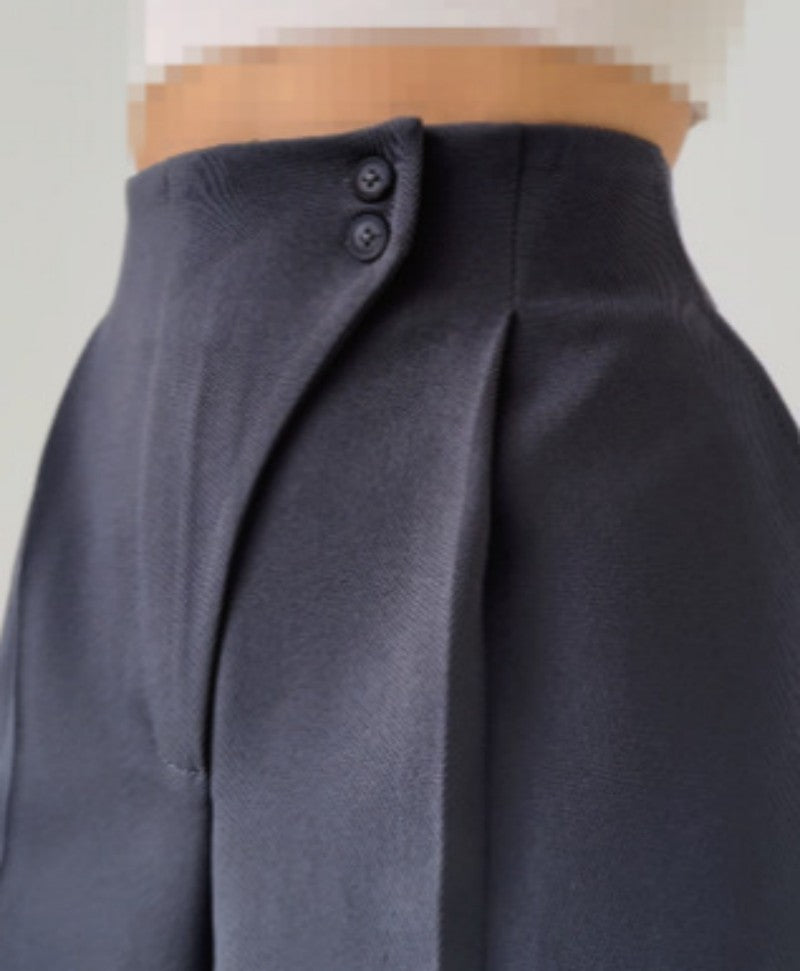 Slim-Fit Straight Trousers