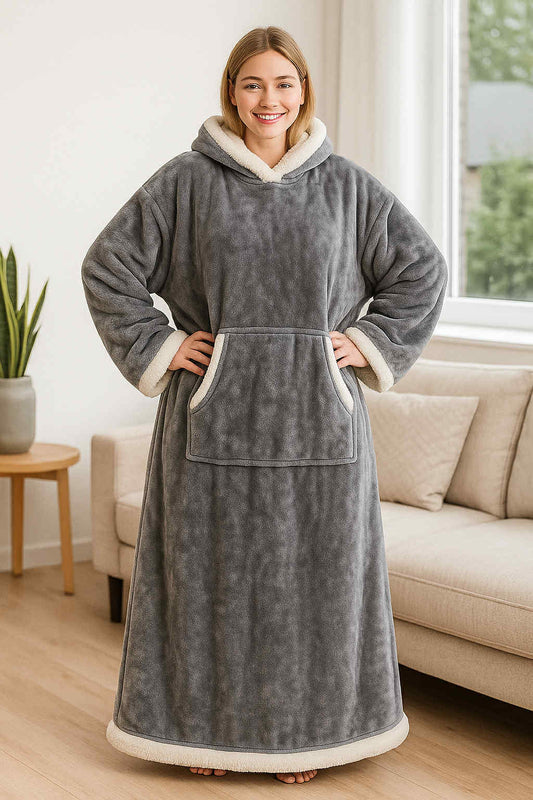 Debesėlis – švelnus TV pledukas su kailiuku