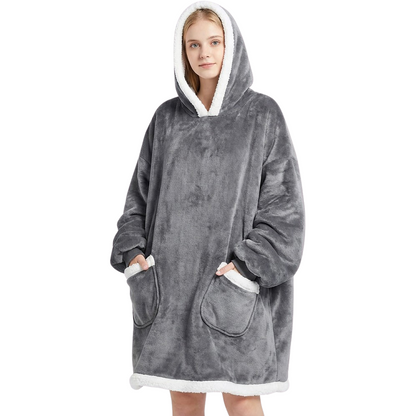 VÄRMELI laisvalaikio šiltas chalatas-apklotas